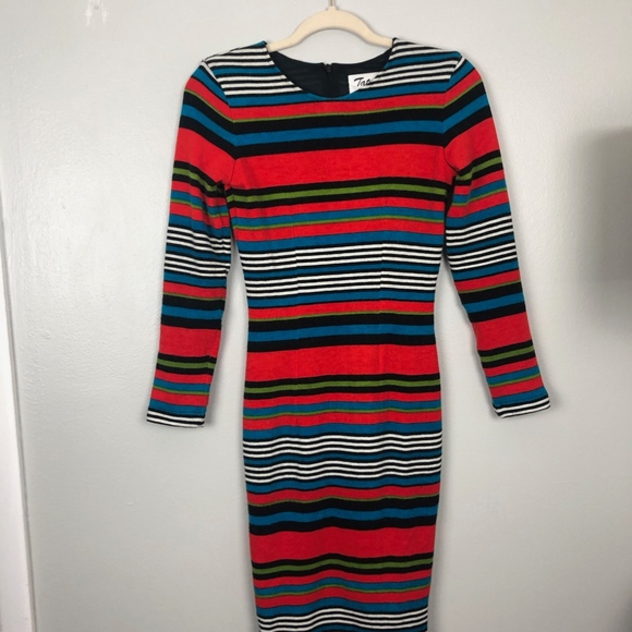 Vintage Tatyana strip dress - Picture 2 of 2